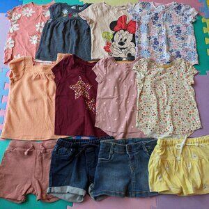 Toddler girl clothes 2T - 12 pieces bundle